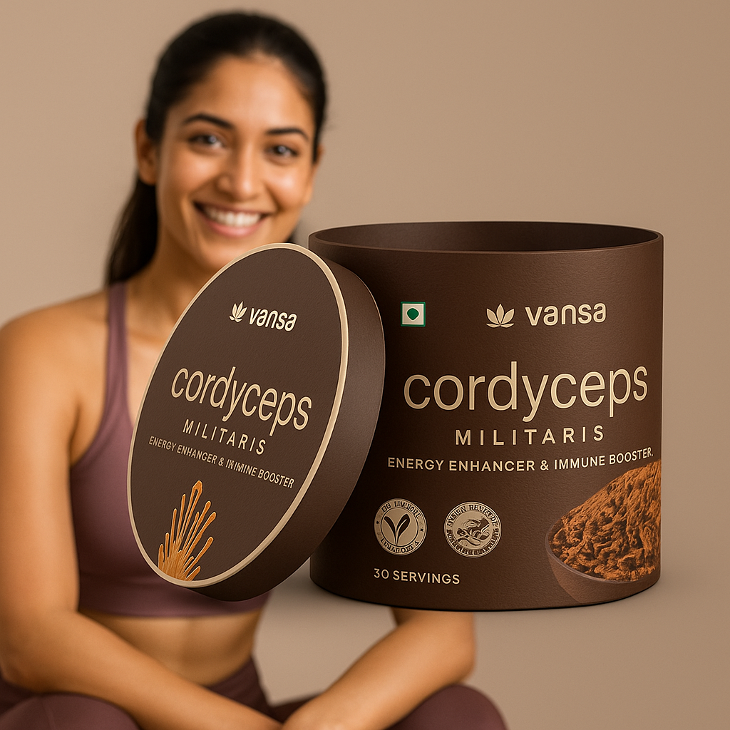 Elevate your day with the world's most powerful adaptogen — Cordyceps Militaris. Pure. Potent. Proven.